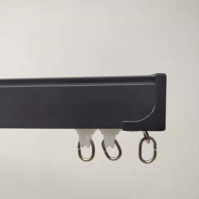 Harga yang bagus 8 Pelari Silent Curtain Track Jalur Tunggal Tirai Rel Panjang 6.7m on line