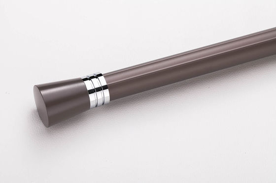 قیمت خوب aluminum material extra thick strong bearing curtain rod for heavy curtains with aluminum finals آنلاین