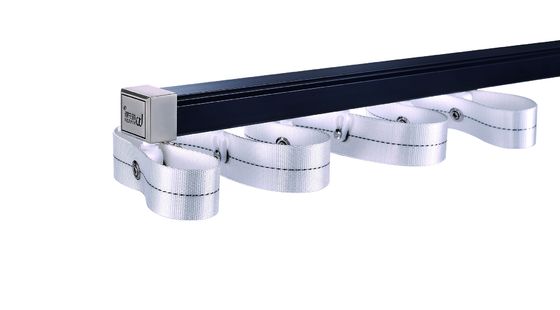 Un bon prix. Alliage d'aluminium E plaquant la longueur flexible silencieuse de la voie 5m de rideau en plafond En ligne