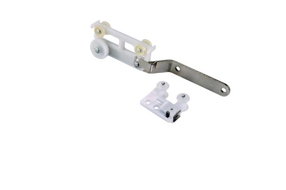 Good price Ceiling Mounted Aluminum Alloy Curtain Master Carrier White Powder Coated online