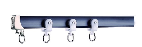 Ein guter Preis. Einfache klassische Aluminiumlegierungs-Bendable Vorhang-Bahn flexibel Im Internet