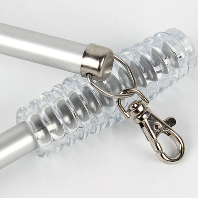 Good price 15mm Thickness 9.5mm Diameter Drapery Pull Rod Wand Aluminum Alloy online