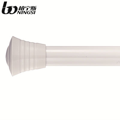 Giá tốt. Màn kết thúc bằng nhựa màu trắng Kết thúc thanh rèm 28mm Kết thúc trang trí trực tuyến