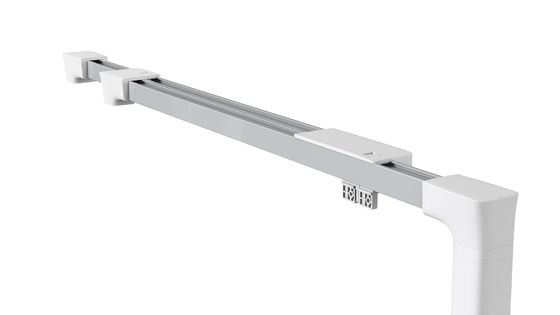 Dobra cena. L500cm Gruby automatyczny system zasłon o grubości 0,6 mm Regulowana szyna sufitowa do zasłon w sieci