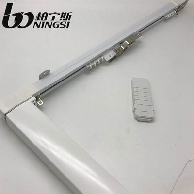 Harga yang bagus 19mm Diameter 2m Panjang Jalur Tirai Daya Cerdas Untuk Kamar Tidur on line