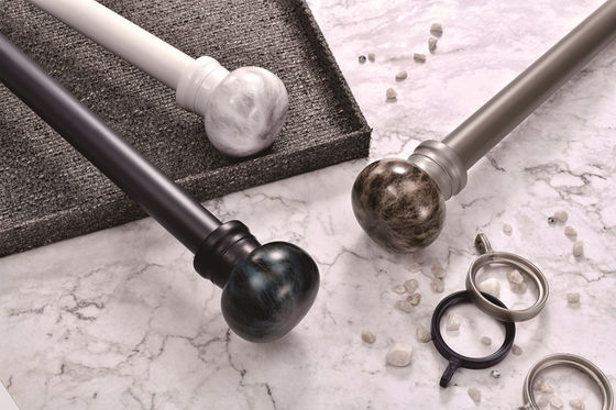 良い価格 0.5mmの厚さ28mmのプラスチック シャワー・カーテンは黒い色を鳴らす オンライン