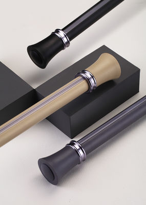 Bom preço. tampões de extremidade do trilho de cortina do diâmetro 16mm da espessura de 0.7mm para a decoração da janela Em linha