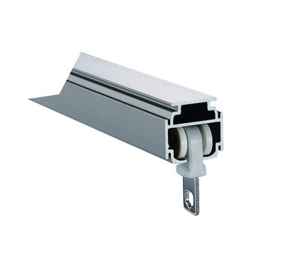 Good price High Performance Ceiling Mounted Curtain Rail 6m Curtain Track 1.2mm Thick online