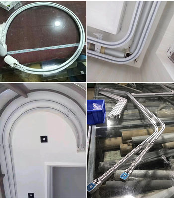Un buen precio. Ducha curvada Roces elegante Rod del grueso 1.2m m con la certificación de la UL En línea