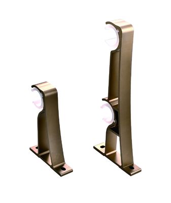 좋은 가격 Single And Double 25mm Easy Curtain Rod Brackets in various colors 온라인