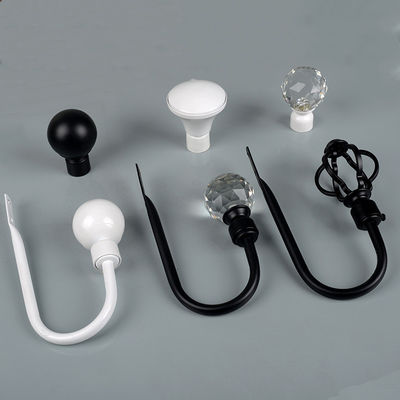 Bom preço. O Tieback da cortina engancha o laço do metal do estilo de U suporta para o Holdback da cortina dos voiles 2 blocos Em linha