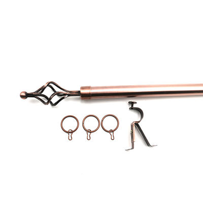 Ein guter Preis. Bronze-Rod Finish Windows Curtain Rods 28 bis 48 Zoll justierbar Im Internet