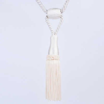 Good price Kitchen Curtain Track Accessories Hanging Ball Polyester Tassel Curtain Binding Cord online